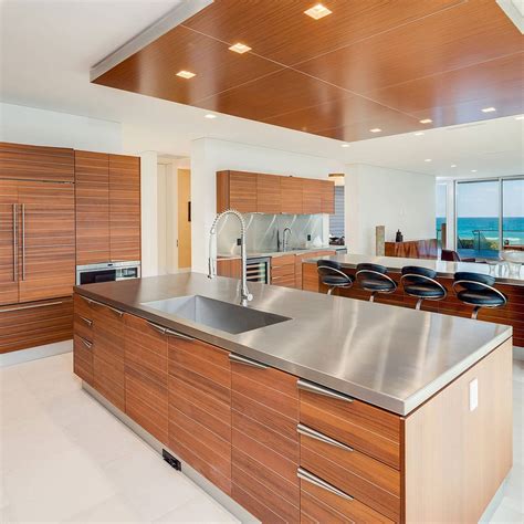 stainless steel countertop and cabinets|stainless steel countertop pros and cons.